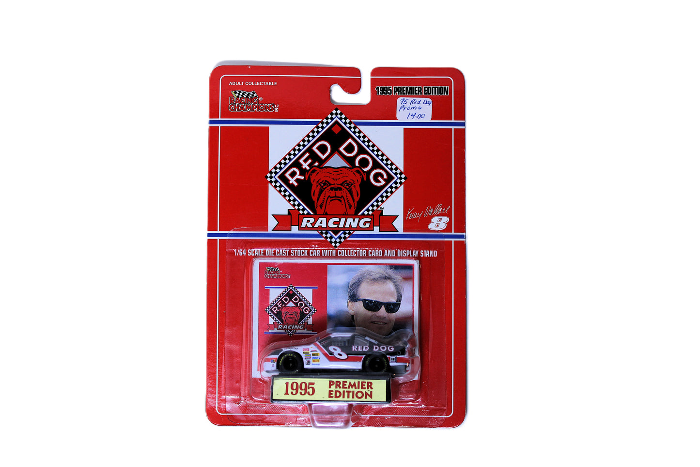 Kenny Wallace '95 Red Dog Racing Champions Collectible Car