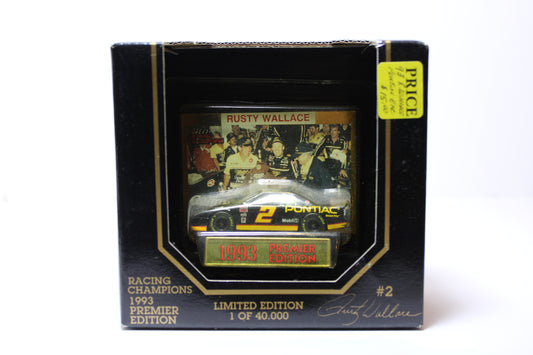 '93 Racing Champions Rusty Wallace Premier Edition Collectible Car