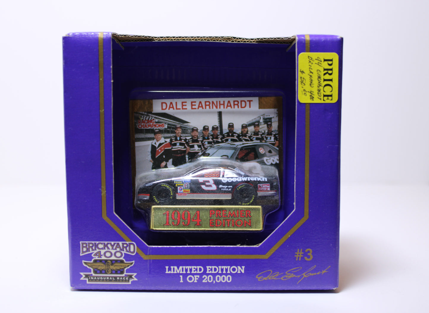 '94 Dale Earnhardt Racing Champions Brickyard 400 Edition Collectible Car
