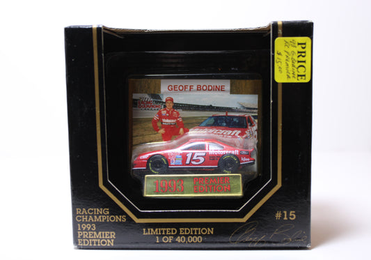 '93 Geoff Bodine Racing Champions Premier Edition Collectible Car
