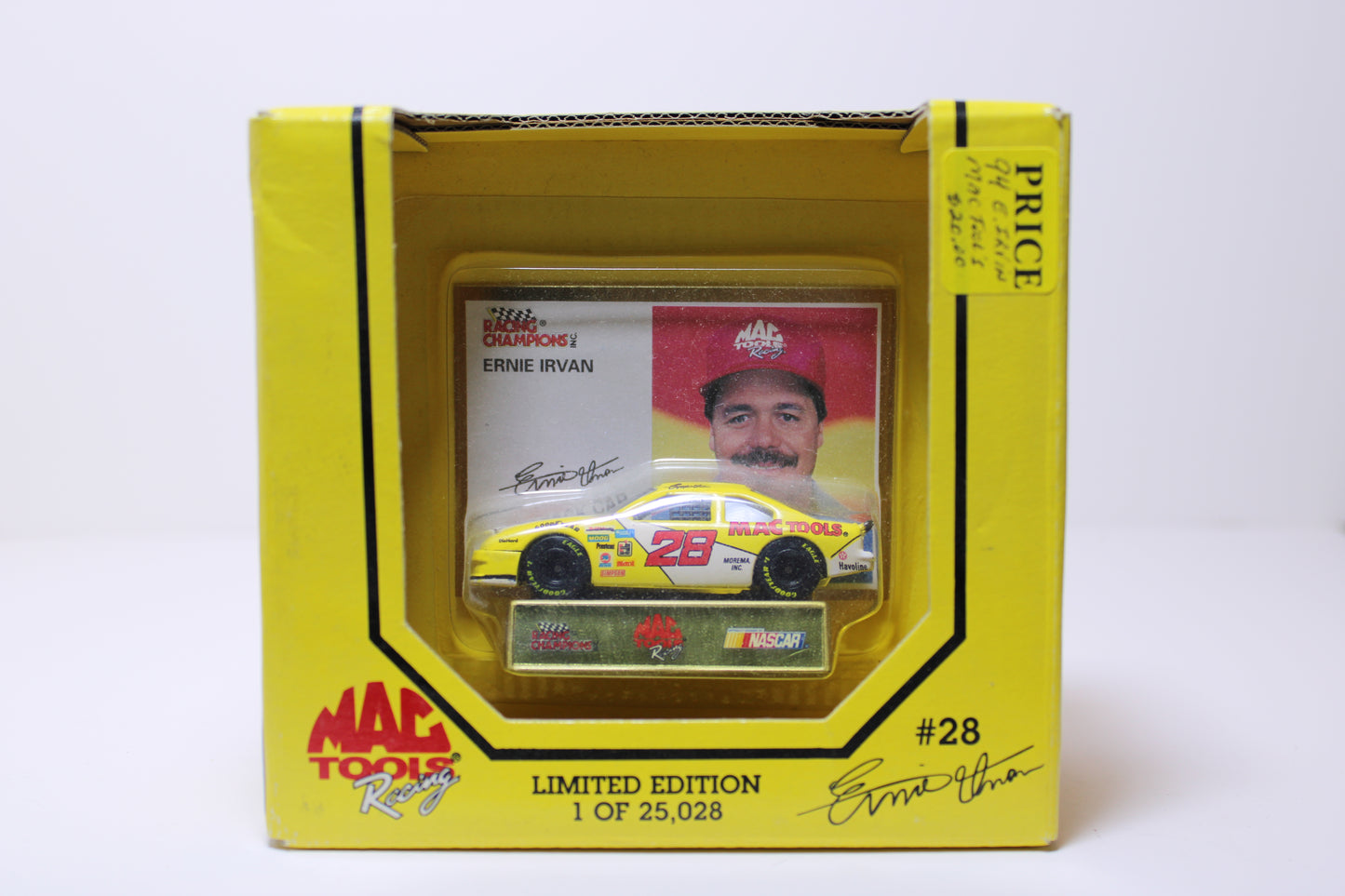 '94 Ernie Irvan Racing Champions Mac Tools Collectible Car