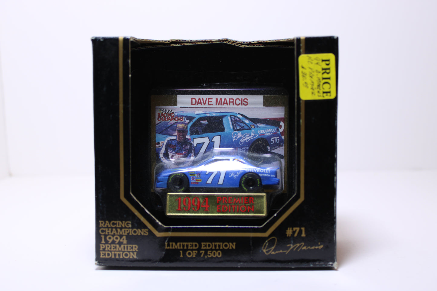 '94 Dave Marcis Racing Champions Premier Edition Die Cast Collectible Car