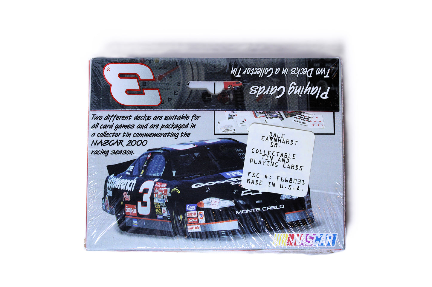 Dale Earnhardt Playing Cards