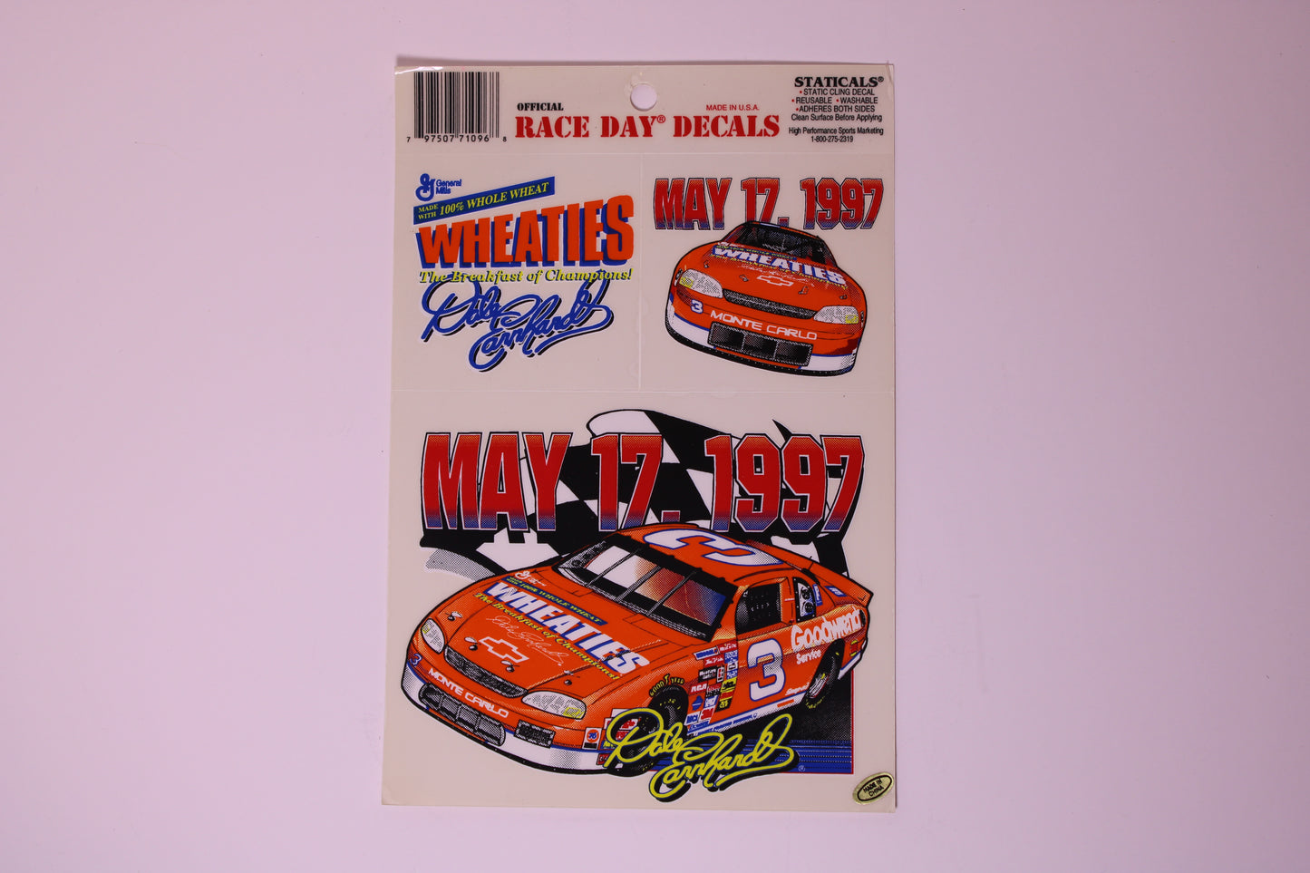 Nascar Race Day Decals(10)