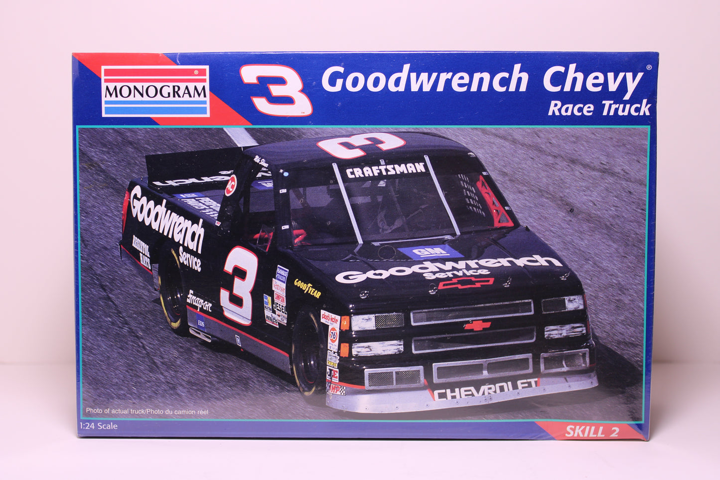 #3 Goodwrench Chevy Race Truck Model Car Kit