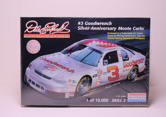 Dale Earnhardt Silver Anniversary Monte Carlo Model Car Kit
