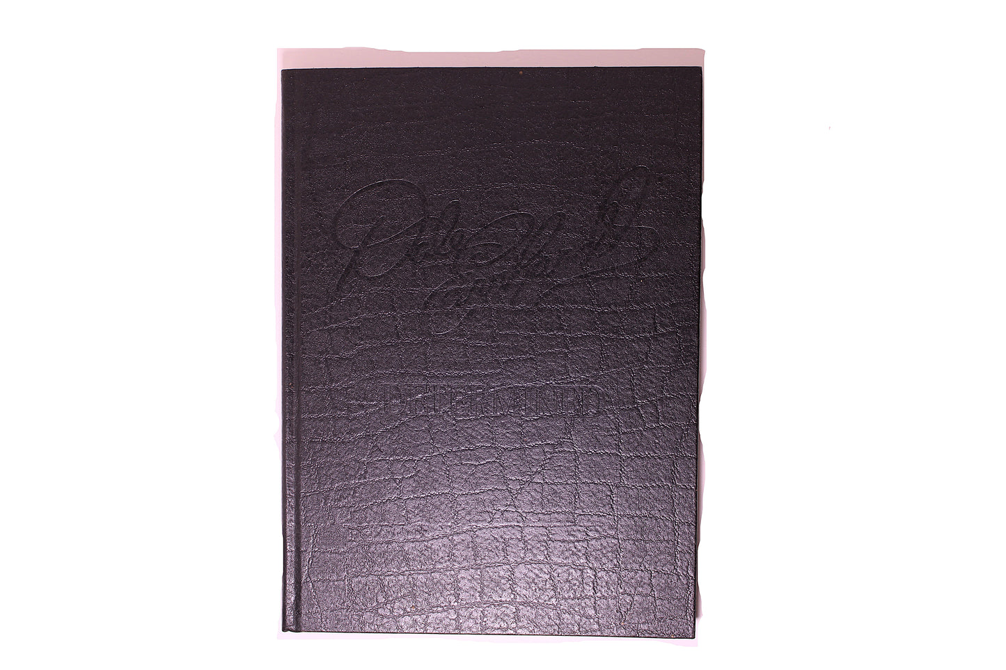 Dale Earnhardt Leather Cover "Determined" Lmited Edition Picture Book