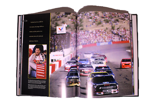Dale Earnhardt Leather Cover "Determined" Lmited Edition Picture Book