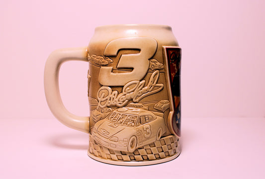 Dale Earnhardt Ceramic 3D Inscribed Large Collector Mug