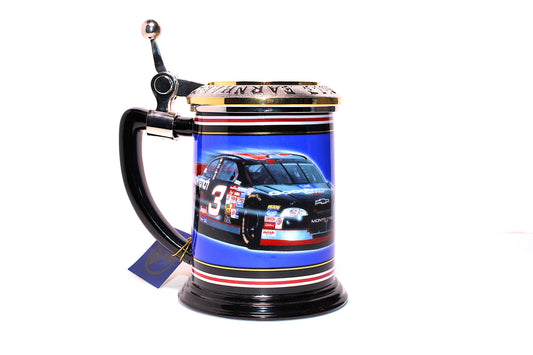 Dale Earnhardt Blue "Intimidator" Tankard Mug