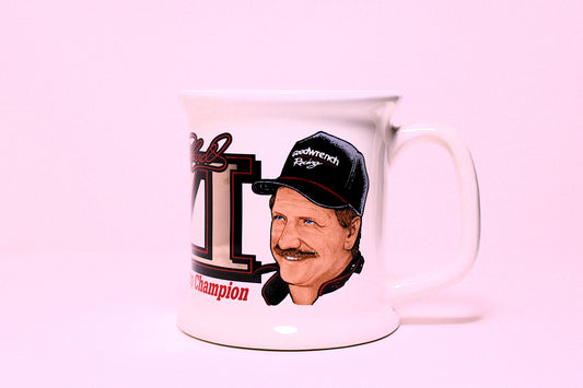 Dale Earnhardt White Winston Cup Champion Inspired Mug