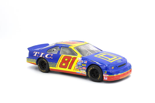 Kenny Wallace #81 TIC Ford Thunderbird Blue