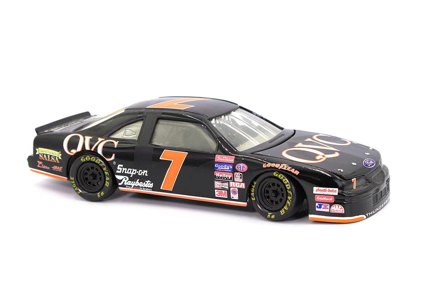 Geoff Bodine #7 QVC Ford Thunderbird