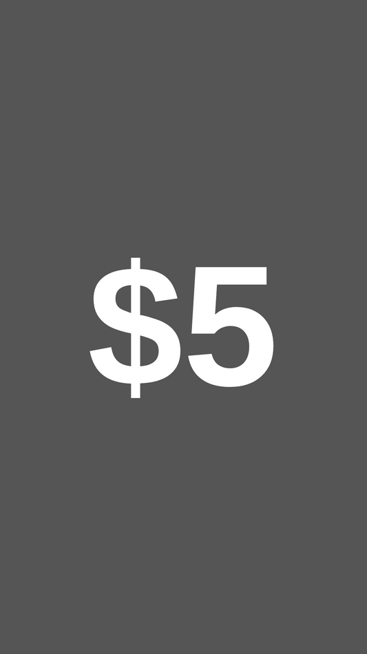 $5 Donation