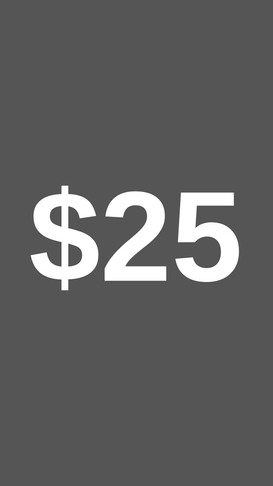 $25 Donation