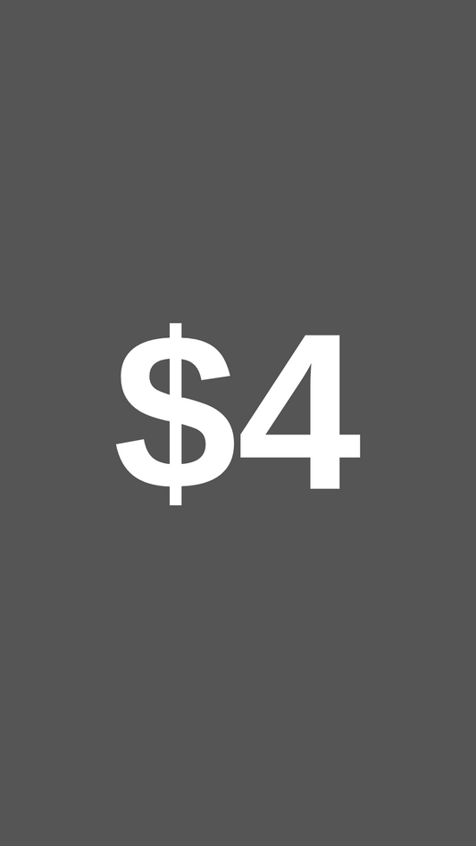 $4 Donation