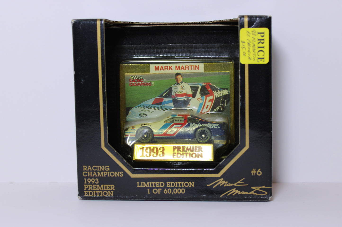 Mark Martin '93 Racing Champions #6 Premier Edition Collectible