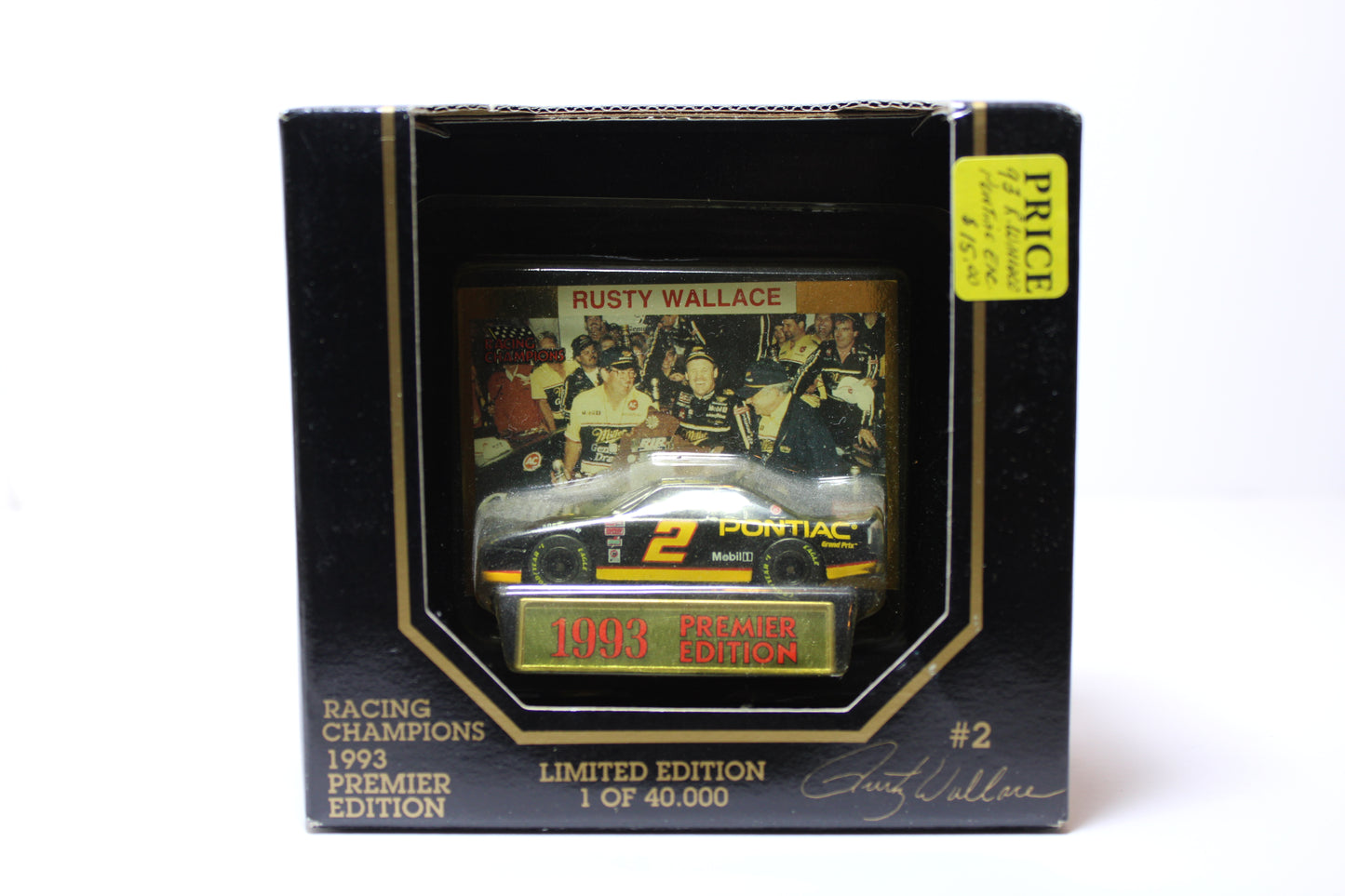 '93 Racing Champions Rusty Wallace Premier Edition Collectible Car