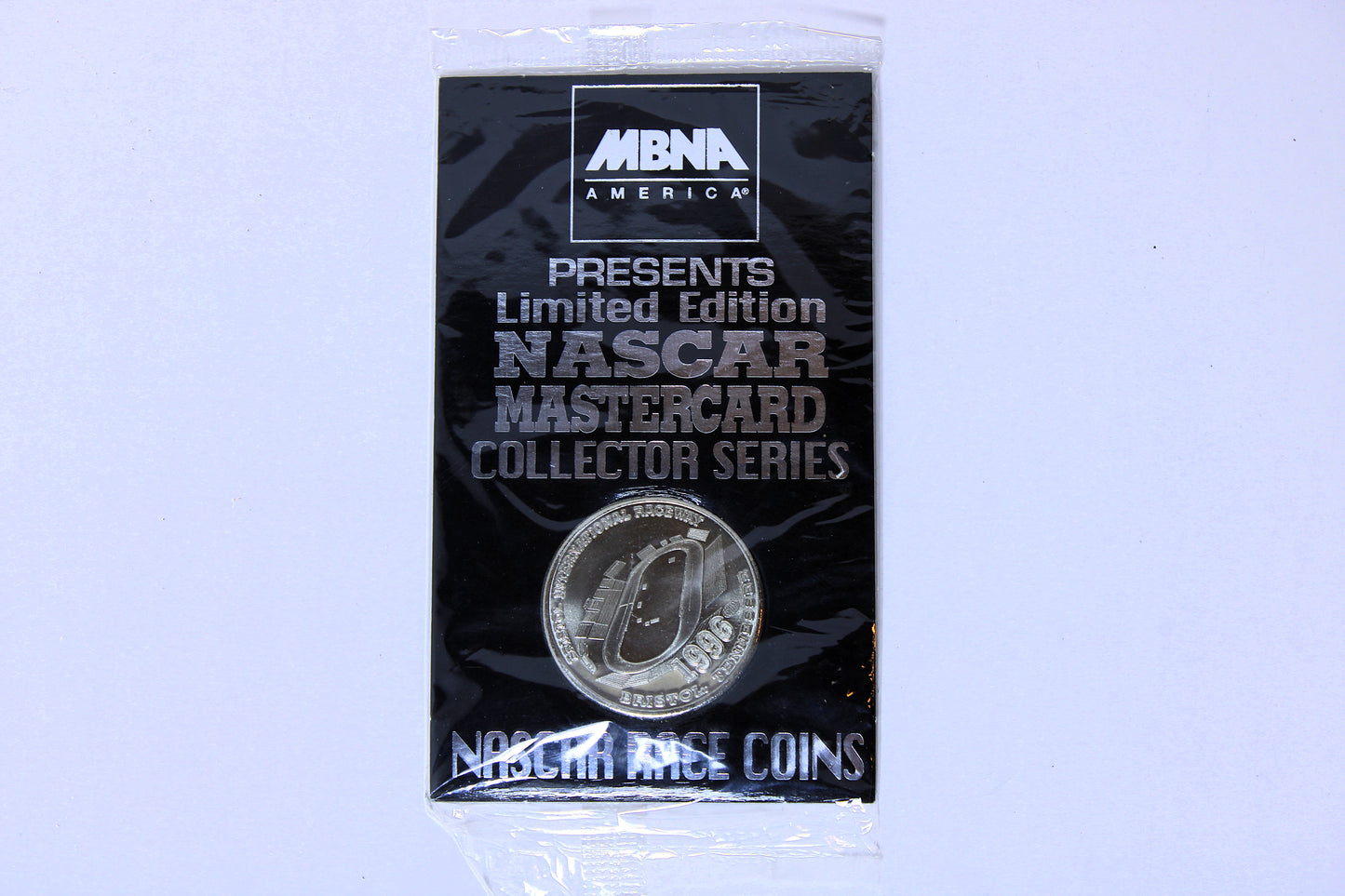 1996 MBNA America Mastercard Nascar Race Coin
