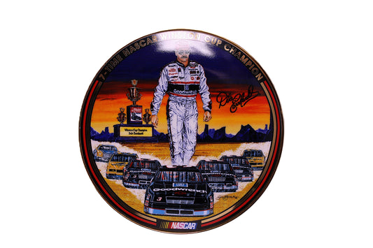 Dale Earnhardt Winston Cup Champion Collectible Plate