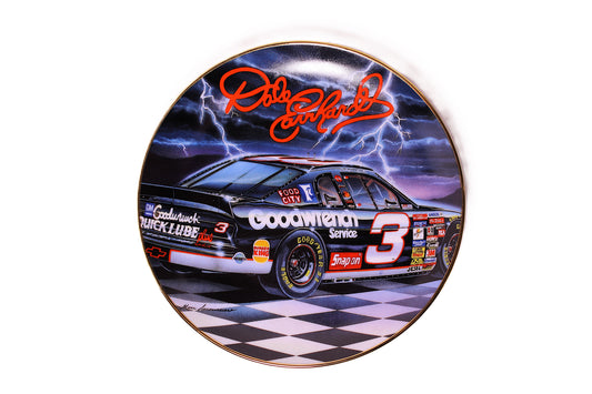 Dale Earnhardt Goodwrench #3 Car Collecitble Plate #6