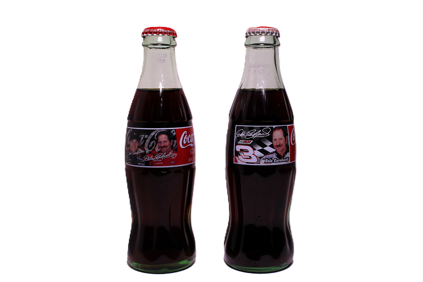 Dale Earnhardt Sponsored Bottled Cokes(2)