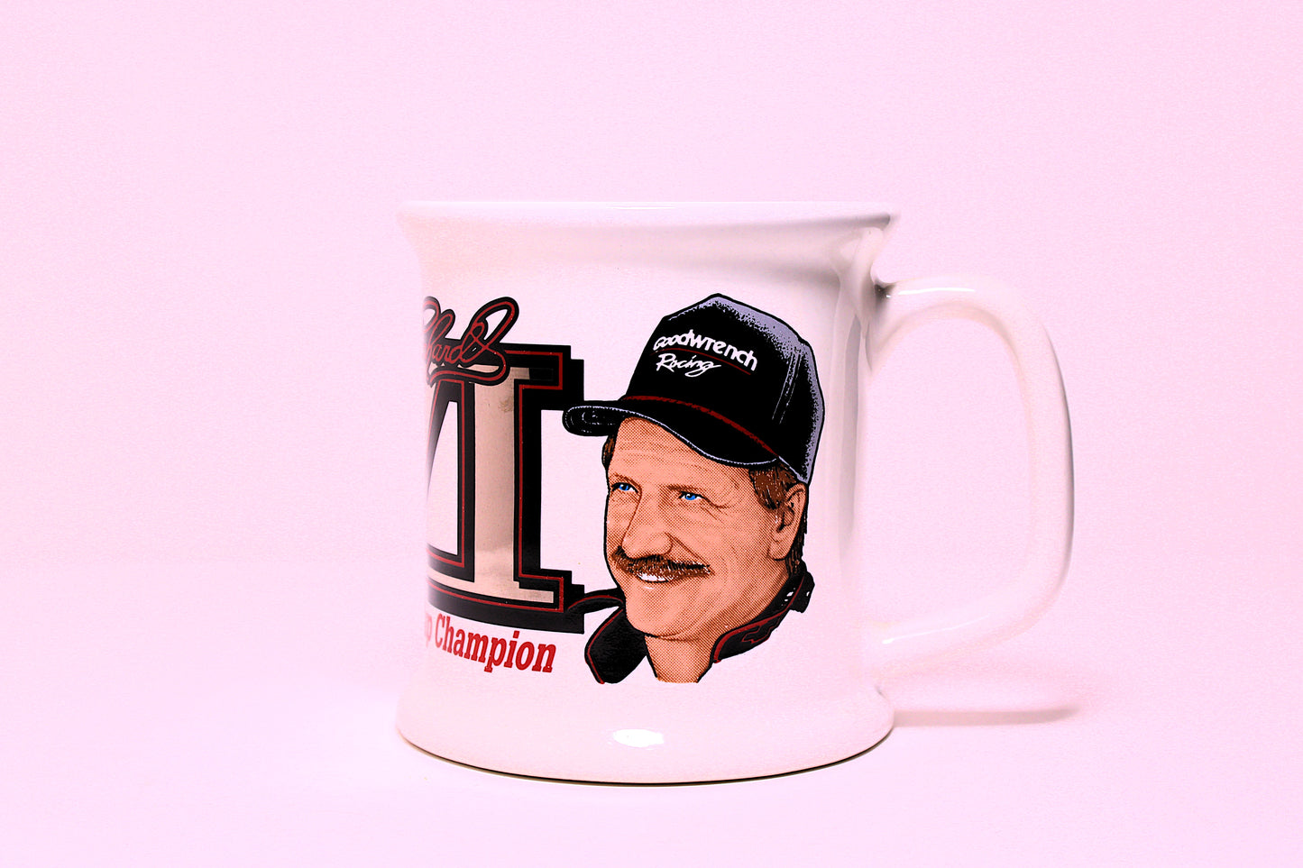 Dale Earnhardt White Winston Cup Champion Inspired Mug