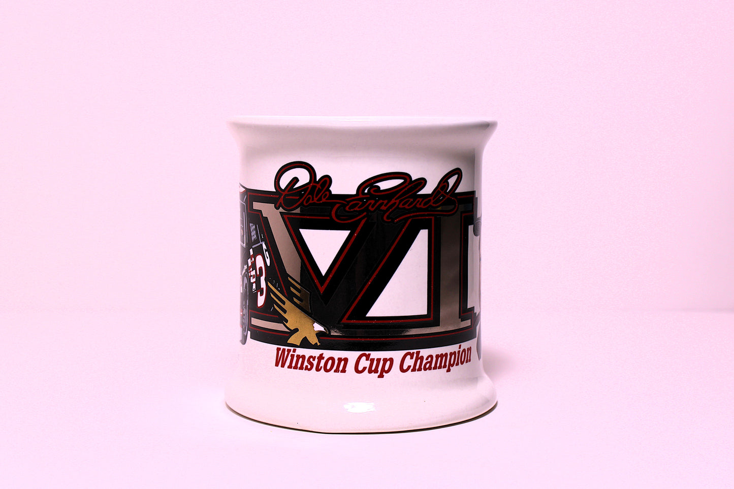 Dale Earnhardt White Winston Cup Champion Inspired Mug