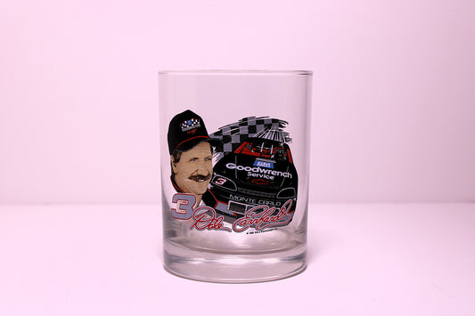 Dale Earnhardt #3 Rocks Glass