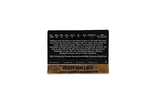 1994 Rusty Wallace Trading Card