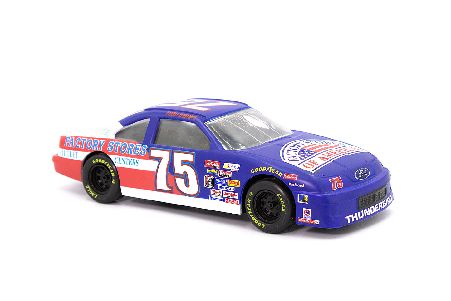 Todd Bodine # 75 Factory Stores Ford Thunderbird